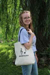 bandology tote vert