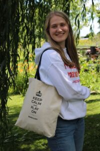 keep calm tote vert