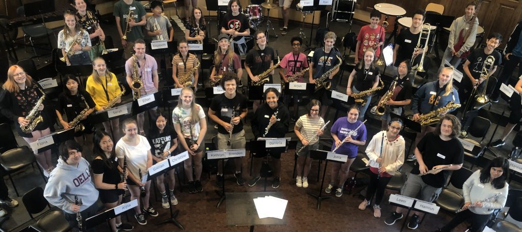band campers holding instruments | Bandology