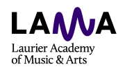 LAMA logo wave form purple