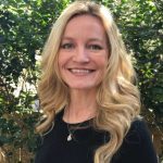 Carol Chambers cheerfully smiling